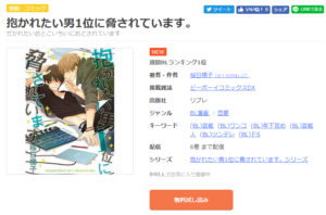 抱かれたい男1位に脅されています。