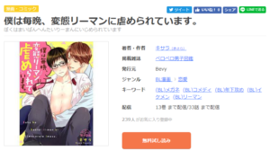 僕は毎晩、変態リーマンに虐められています。